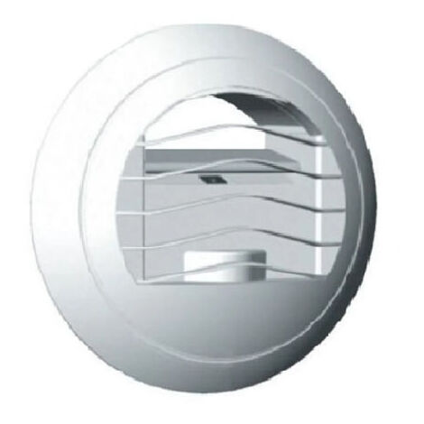 Unelvent – Bouche VMC autoréglable 30m³/h – Débit 30 m³/h – Dimensions 21x20,5x12 cm – Compatible murs verticaux/horizontaux – 854505