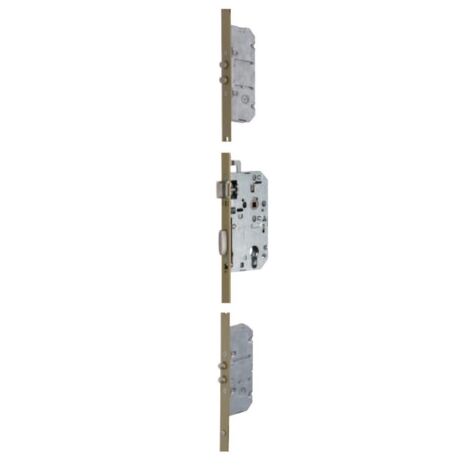 Vachette – Serrure multipoint 5 points A2P – Dimensions 2040x18mm – Écart de pênes 100mm – Coffre central acier – Entraxe 70mm