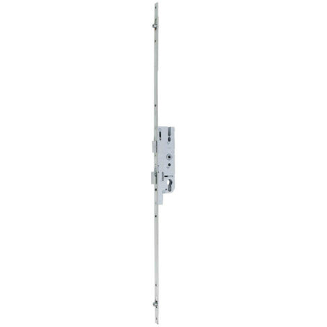 Ferco – Crémone à larder EUROPA axe 50mm 2 galets carré 7 longueur 1800mm – Finition ferGUard – Verrouillage renforcé avec pêne dormant