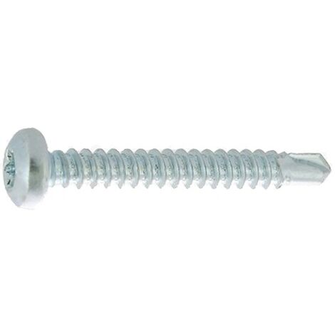 Vis auto-perceuse à tête cylindrique crantée Torx zinguée DIN 7504-N 4,8X60 boîte de 250 - ULTIMA - 15348600 (1/2)