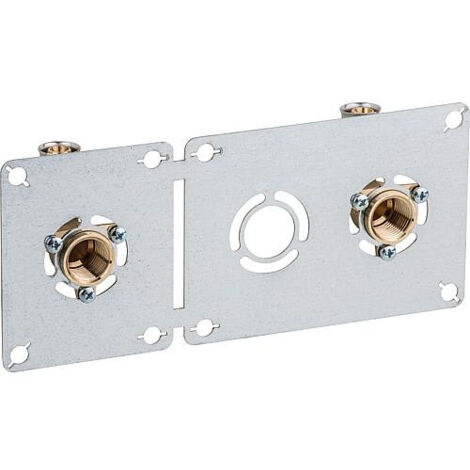 Kit sortie de cloison 16mm F1/2'' entraxe 150 – Raccord fileté pour tuyaux multicouches – Installation rapide et étanchéité optimale – Comisa - MU08590KT010
