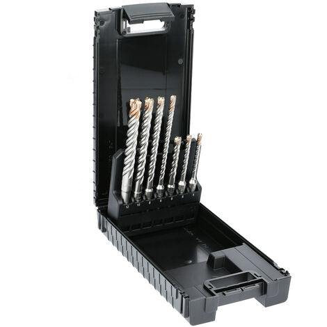 Lot De 7 Forets Hélicoïdaux HSS - Pour Bois, Métal, Plastique (3-10 Mm)
