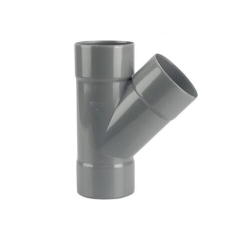 Culotte PVC double femelle 45° D 32 - WAVIN - 3026033