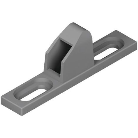 La Croisee Ds – Gâche pour crémone alu – Fixation par vis ou en façade – Compatible avec profilés aluminium – DS2117D007