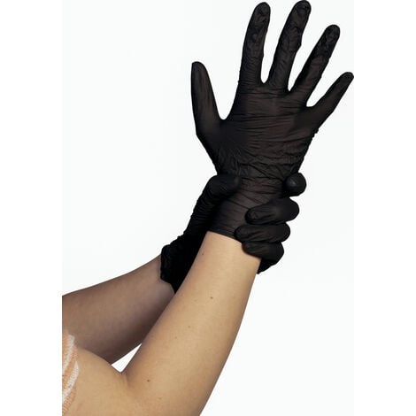 Gants jetables en vinyle T. M 100 pcs