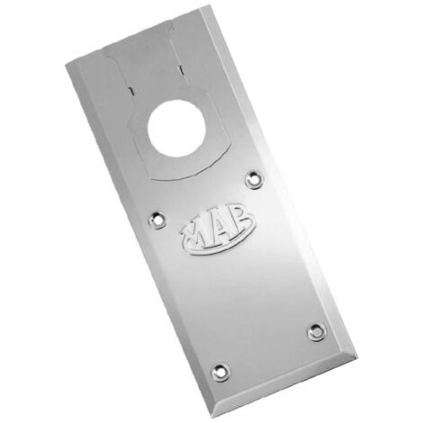 Plaque finition inox pour pivot série 77 - MAB - AC534.IN