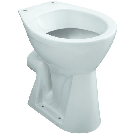 Geberit – Cuvette WC indépendante surélevée PMR – Évacuation horizontale – Céramique blanche – Longueur 460mm, Largeur 360mm, Hauteur 460mm
