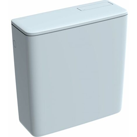 Geberit – Réservoir de chasse d'eau apparent – Alimentation par le bas – Rinçage silencieux – Traitement anti-UV – Montage monobloc facile - AP128
