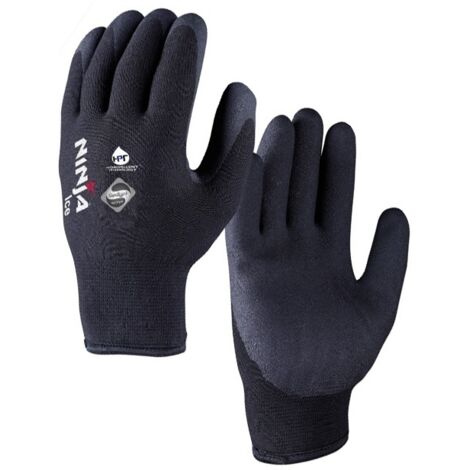 Gants de protection froid Ninja Ice enduit HPT noir T10 NI00 - SINGER - NI00-T10
