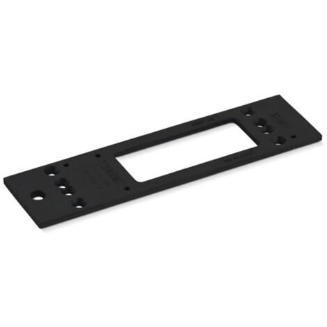 Plaque de montage pour ferme porte TS 3000 - GEZE Noir 226 mm                             100    Noir                                                60