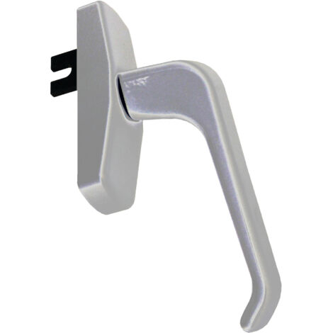 Poignée SPACIO simple direction perçage 84 98 OB OF finition argent FERCO G 46551 00 0 1