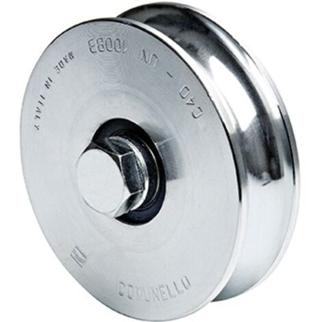 Roue gorge ronde 2 roulements 140mm R20 - COMUNELLO - 315-140