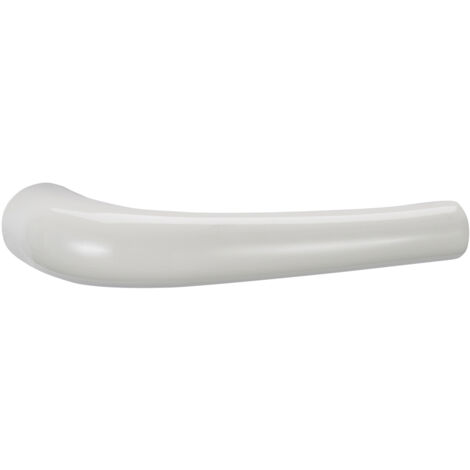 Kit béquille aluminium SALOME pour serrure en applique blanc - HERACLES - B-SALOME-95 (1/2)
