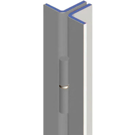 Barre de pivot 30x30mm cornière droite finition apprêt gris - HERACLES - BLI-BPI10001