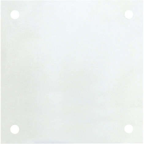Plaque de propreté 65x65mm F17 inox poli - HERACLES - 35-0621-2650