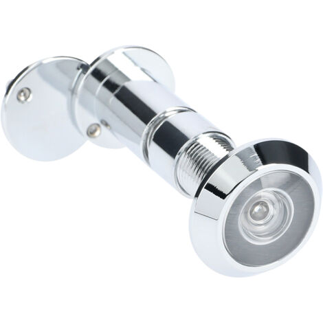 Microviseur pour porte de 25 à 45mm et 52 à 70mm diamètre 14mm laiton chromé - HERACLES - MICRO-22