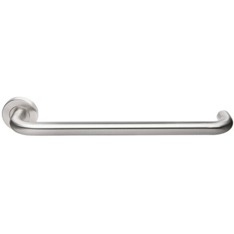 Béquille double XXL sur rosace JADE bec de cane spécial PMR inox 1294 - HERACLES - B-INOX-02XXL (1/3)