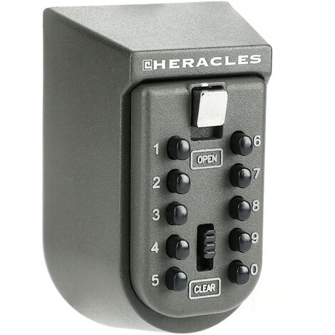 Coffre à clés HERABOX à combinaison à fixer mini  - HERACLES - PCA-HERABOX-S