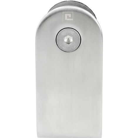 Paire de pattes Fix droite 90° diamètre 40mm inox 304 satiné - HERACLES - B-INOX-PAFIX01