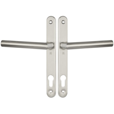 Heracles B-INOX-PE06 inox brossé ensemble quincaillerie porte