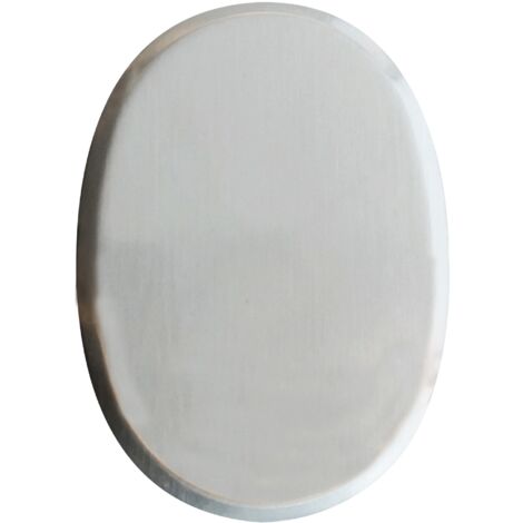 Rosace ovale SALOME satin nickelé borgne - HERACLES - D-807ROB-SN