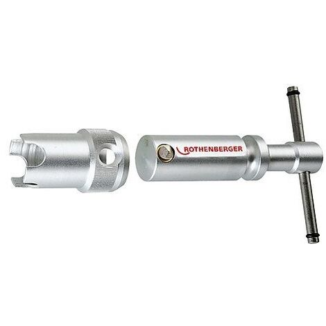 ROTHENBERGER RO-QUICK Kit de vissage de valve avec adaptateur - 70439