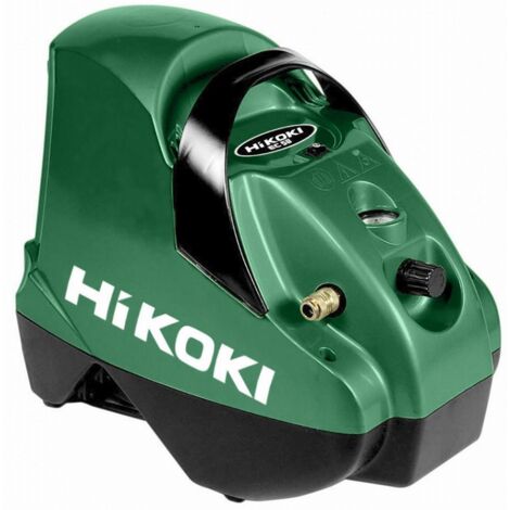 Hikoki – Compresseur 6 litres 10m³ 1CV 8,5kg pression maxi 8 bars – Débit 10m³/h – Vitesse rotation 2450tr/min – EC58LAZ (1/4)
