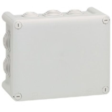 Boîte de dérivation PLEXO rectangulaire gris 155 x 110 x 74mm - LEGRAND - 092042