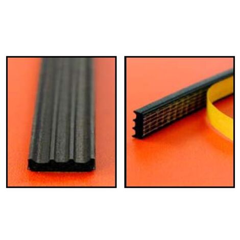 Kiso – Joint d'étanchéité autocollant EPDM 3x9 mm – Résistant aux intempéries et solvants – Longueur 150 m pour vitrages isolants