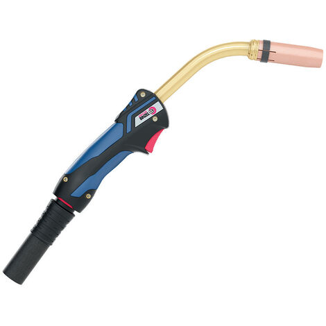 Torche de soudage MIG MAG 4m – Col coudé 50° pour accès zones complexes – Système de refroidissement à eau – Modèle MB EVO PRO 501D – Abicor Binzel