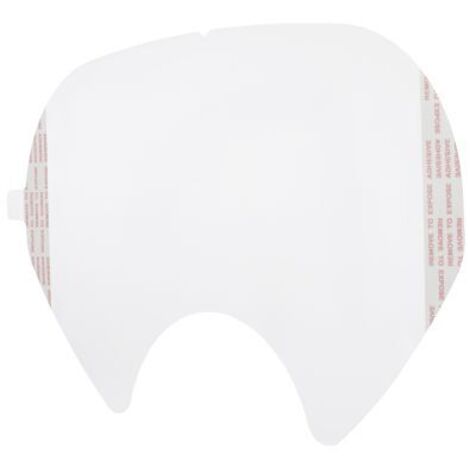 3M – Films de protection pour visière K6885 sachet de 25 pièces – Protection contre rayures – Compatible masques série 6000 – Installation facile - 7100188168