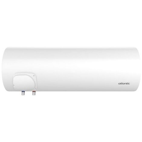 Atlantic – Chauffe-eau électrique 75L – Résistance thermo-plongeur – Anode en magnésium – Raccordement dessous – Fixation au sol, mur ou plafond