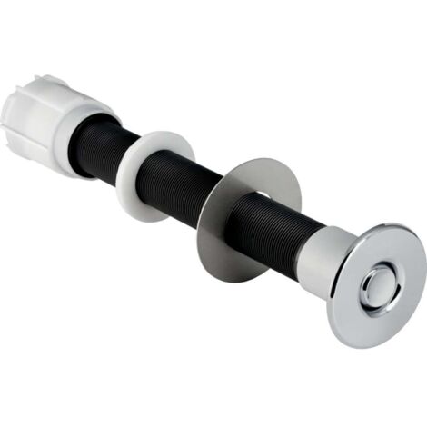 Poussoir pneumatique souple touche inviolable chromé - GEBERIT - 115.943.21.1