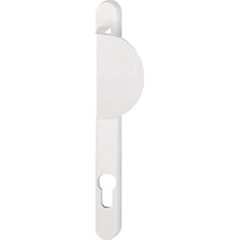 Ensemble étroit TOKYO palière entraxe 70mm type CLE I finition blanc - HOPPE - 1788830
