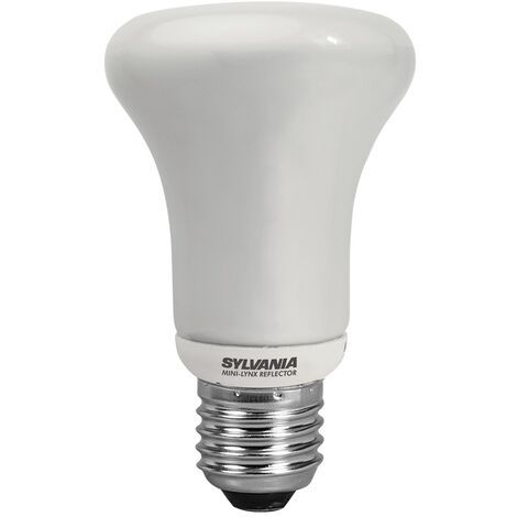 Lampe fluo-compacte MINI-LYNX REFLECTOR R63 9 W 827 E27 - SYLVANIA - 0031109
