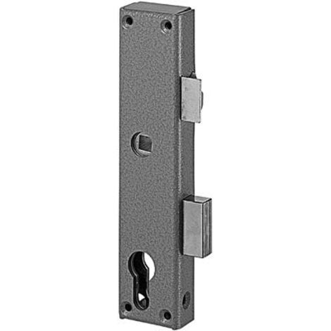 Coffre à plaquer serrure multipoint en applique – Sens de pose droite – Entraxe 70mm – Largeur 40mm – Pêne dormant 1/2 tour – F111401010 – Metalux Sas (1/5)