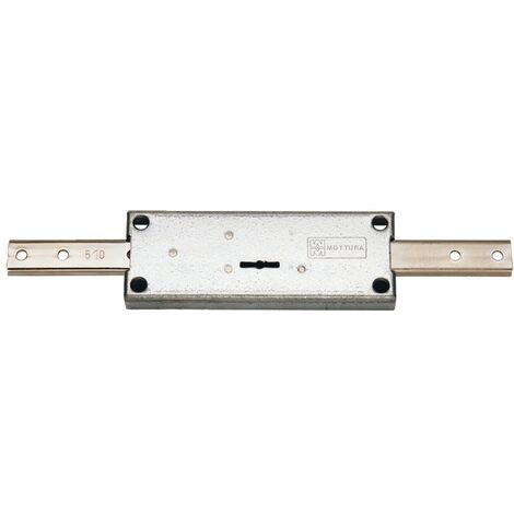 Mottura – Serrure électrique de rideau métallique centrale – Double panneton zingué – Acier traité anti-corrosion – Installation facile – Dimensions 156x56mm (1/5)