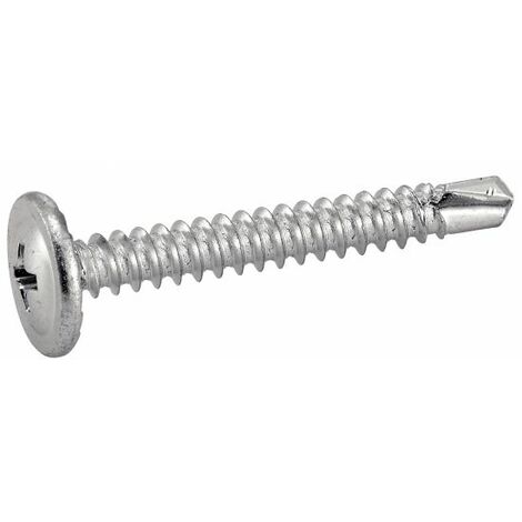 Vis autoperceuse tête cylindrique extra large Philips zingué 4,2X32 boîte de 500 - ACTON - 333714,2X32CR3 (1/3)