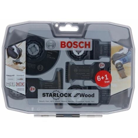 Kit de menuiserie pour outils multi-fonctions, 4 pièces - Bosch Professional