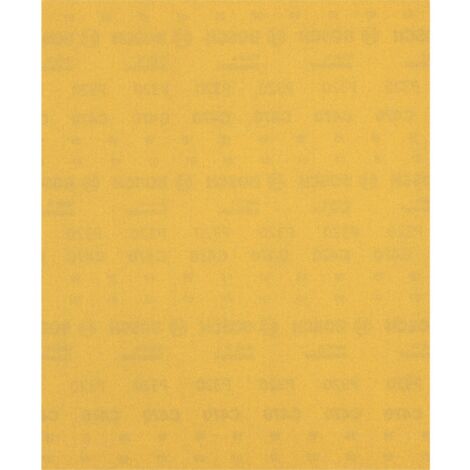 Feuille de papier abrasif Bosch Expert C470 pour ponçage à la main, 230 x 280 mm, G 320 50 pièces
