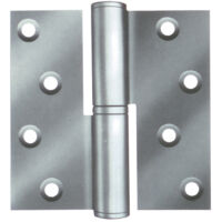 Paumelle inox BB807 90x90 droite DIN L - BREUER&SCHMITZ - BB8079090D