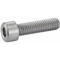 Vis à métaux tête cylindrique six pans creux - Inox A2 12x55 mm - Boîte de 50