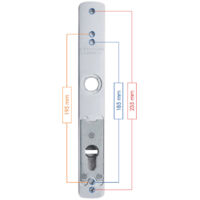 Panneau Port d'une visière et d'un casque de sécurité obligatoire - Rigide 450x150mm - 4030678