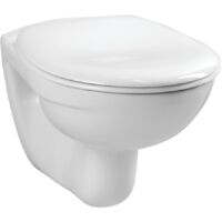 Vitra – Cuvette pour WC suspendu 540mm – Bride pour chasse d'eau 6L – Blanc brillant – 6855L0031026