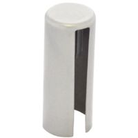 Cache paumelle nylon blanc 4.3x1.7x1.6 cm – Pour paumelle universelle – Habillage complet avec fourreau réduit - M-789435