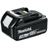 Makita – Batterie 18V Li-Ion BL1830B 3Ah – Technologie Makstar – Témoin de charge intégré – Compatible outils LXT 18V