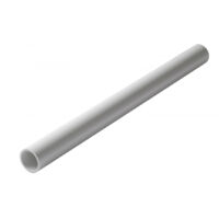 Tube d'évacuation lisse blanche D 40mm L 2m - NICOLL - EU2HW
