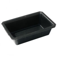 Taliaplast – Auge caoutchouc fond plat 40L pour travaux intensifs – Résistance à l'abrasion – Flexibilité optimale – 320205
