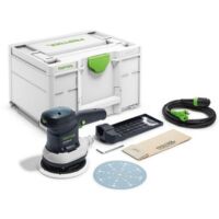 Festool – Ponceuse excentrique 150mm 310W – Amplitude d'oscillation 5mm – Pour ponçage intermédiaire et finition – 576080