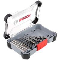Bosch Accessories Cassette Forets à Métaux HSS-G DIN 338 - 25 Pièces Rectifiés Pour Précision Optimale